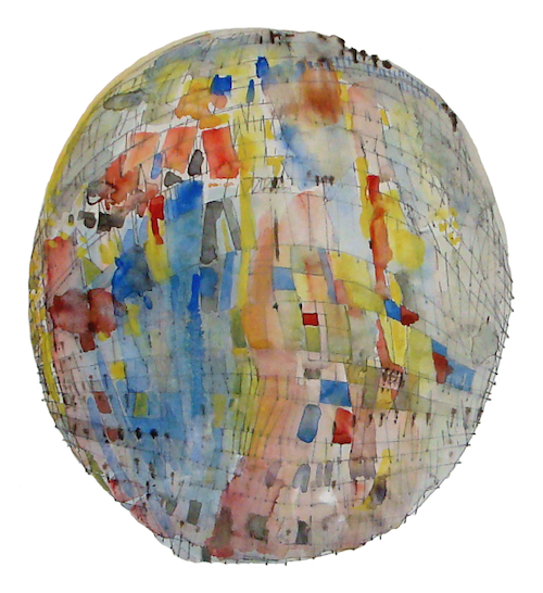 the world Francine Kuypers watercolour "The World"