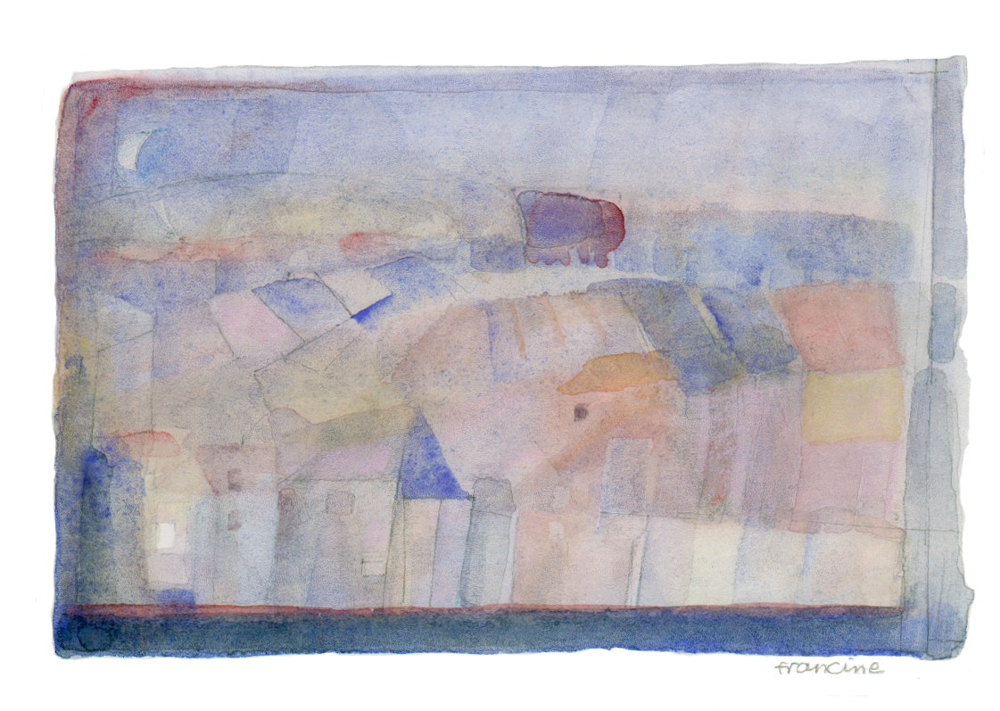 dawn Francine Kuypers watercolour "Dawn"